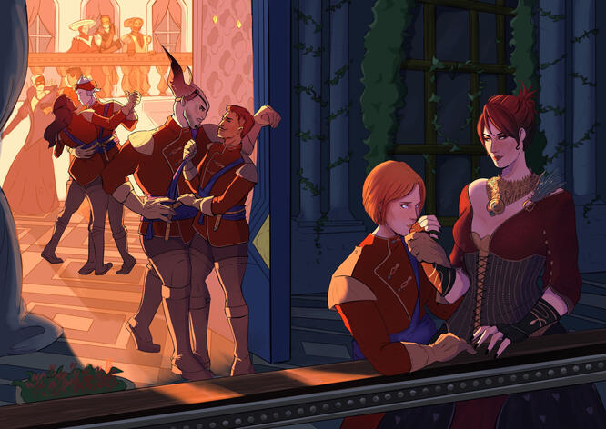 Love Across Thedas Zine